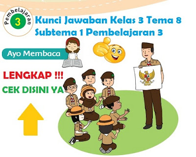 kunci jawaban lks tema 8 kelas 3 praja muda karana