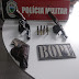 BOPE apreende armas de fogo em poder de homem na zona rural da cidade de Vieirópolis