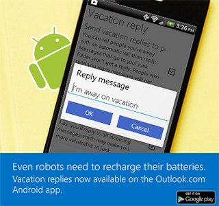 nueva actualizacion outlook app Android