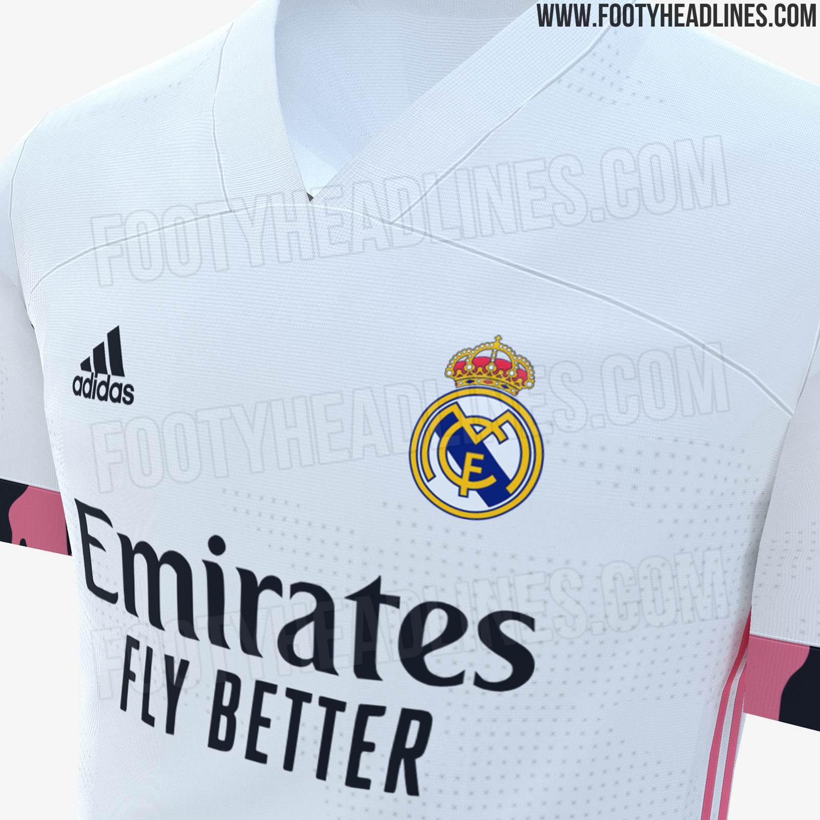 Leak Evolution: Adidas Real Madrid 20-21 Home Kit - Footy Headlines