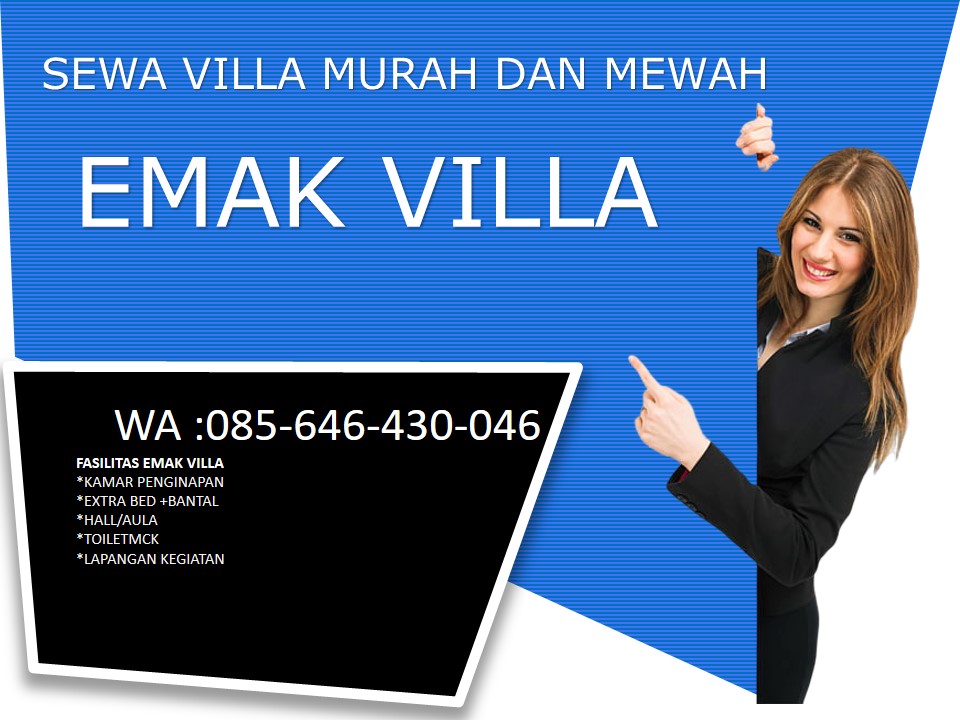 WA : 085646430046 emak villa mojokerto