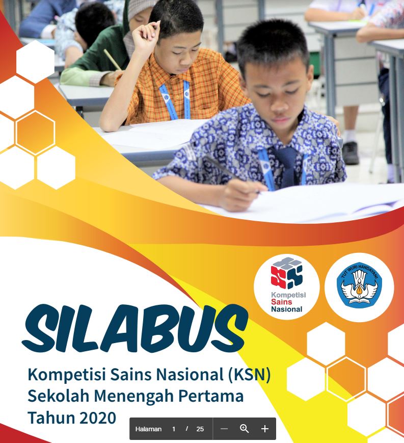 Juknis Dan Silabus Osn Smp Tahun 2020 Sch Paperplane