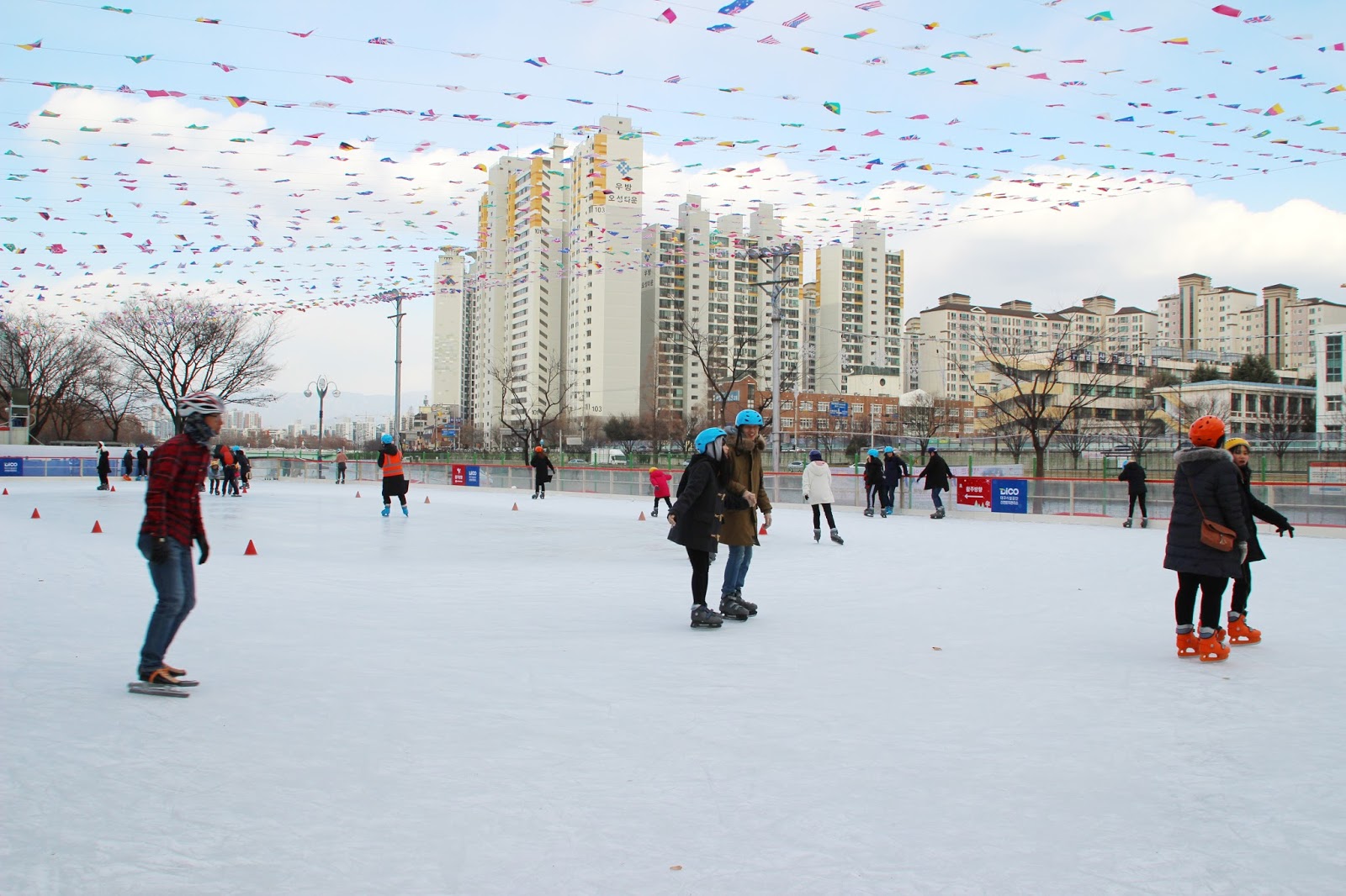 4 Best Ice Rinks for Skating and Sledding..and Tour Korea! (Daegu)