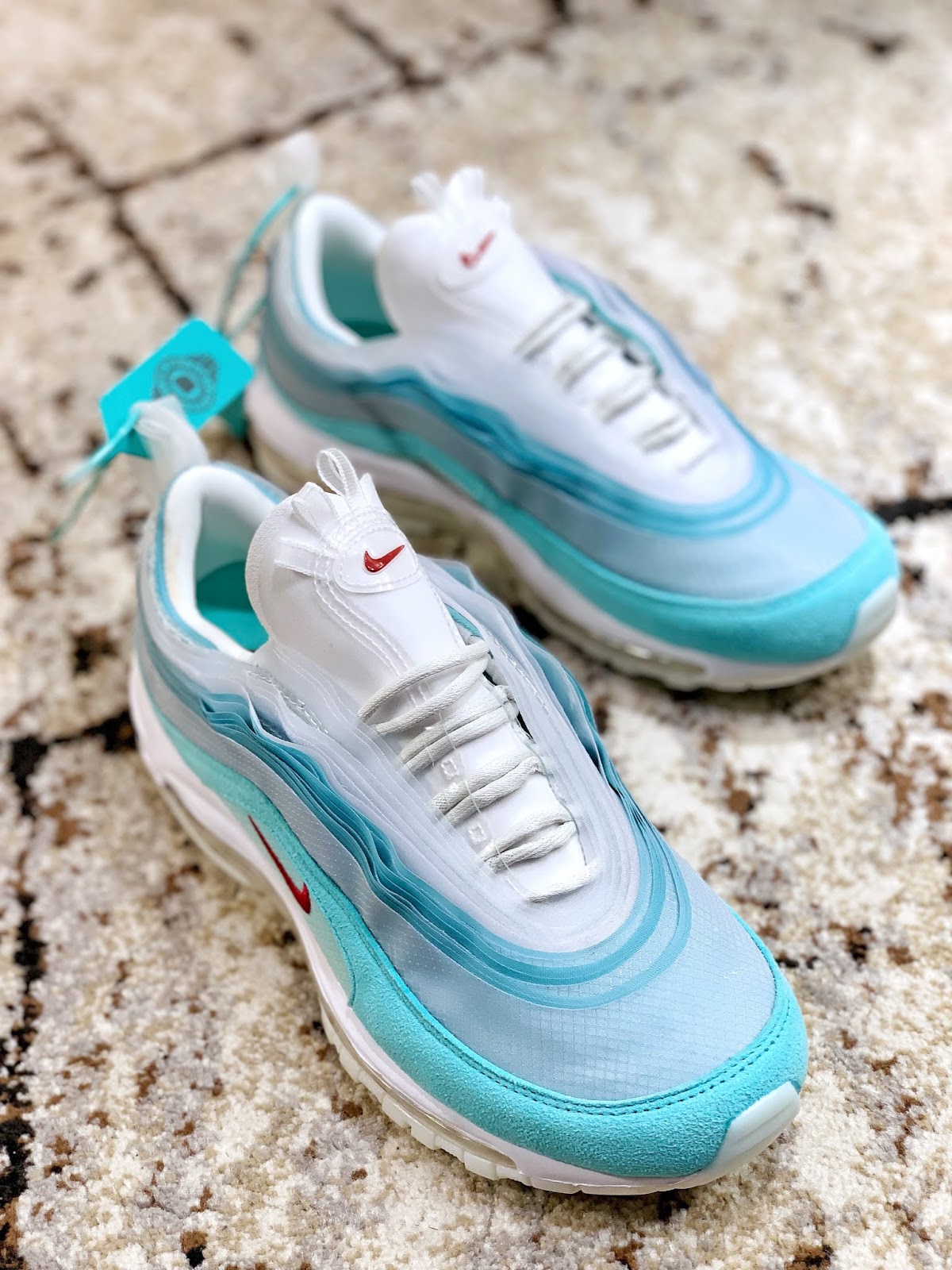 nike air max 97 sneakers featuring water