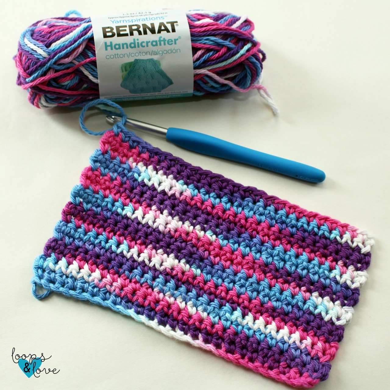 Bernat Crochet Dishcloth Pattern Crochet Pattern Free
