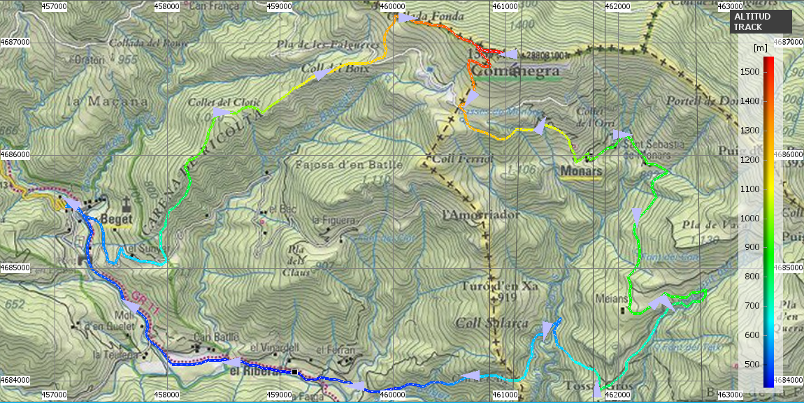 res sota els peus: Circular al Comanegra des de Beget