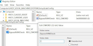 Upgrade windows 11 No 4 GB RAM Install windows 11 without 4 GB RAM