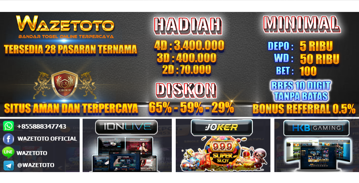 Daftar Wazetoto Memberikan Diskon Terbesar dan Link