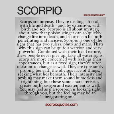 Scorpio Personality | Scorpio Quotes