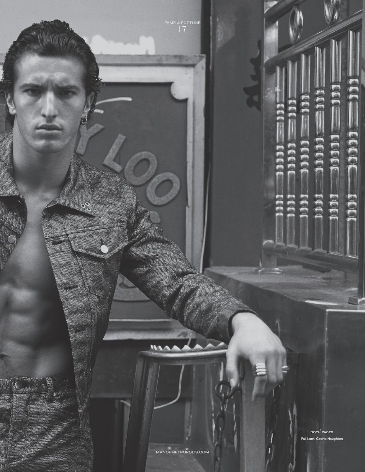 FAME & FORTUNE / RAPHAEL DIOGO PHOTOGRAPHED BY SANTIAGO BISSO FOR MAN