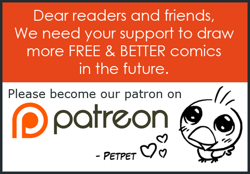 support a bird comic strip artist on patreon