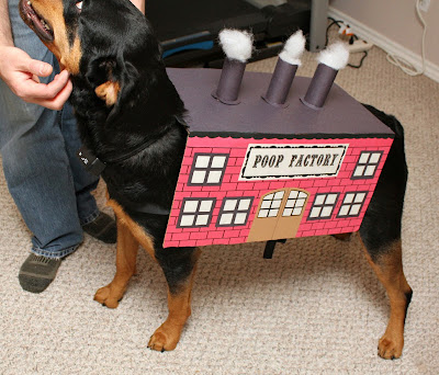 Poop Factory Dog Costume