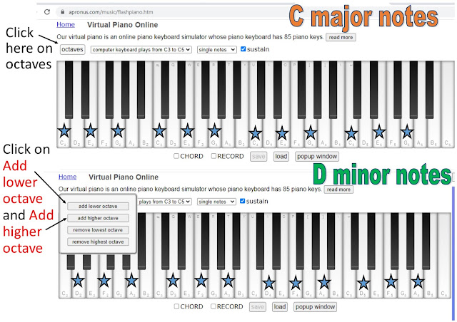 Virtual Piano Notes