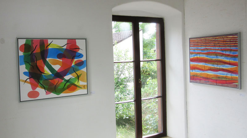 Regensburger Tagebuch Ausstellungseroffnung Helmut Wolf In Der