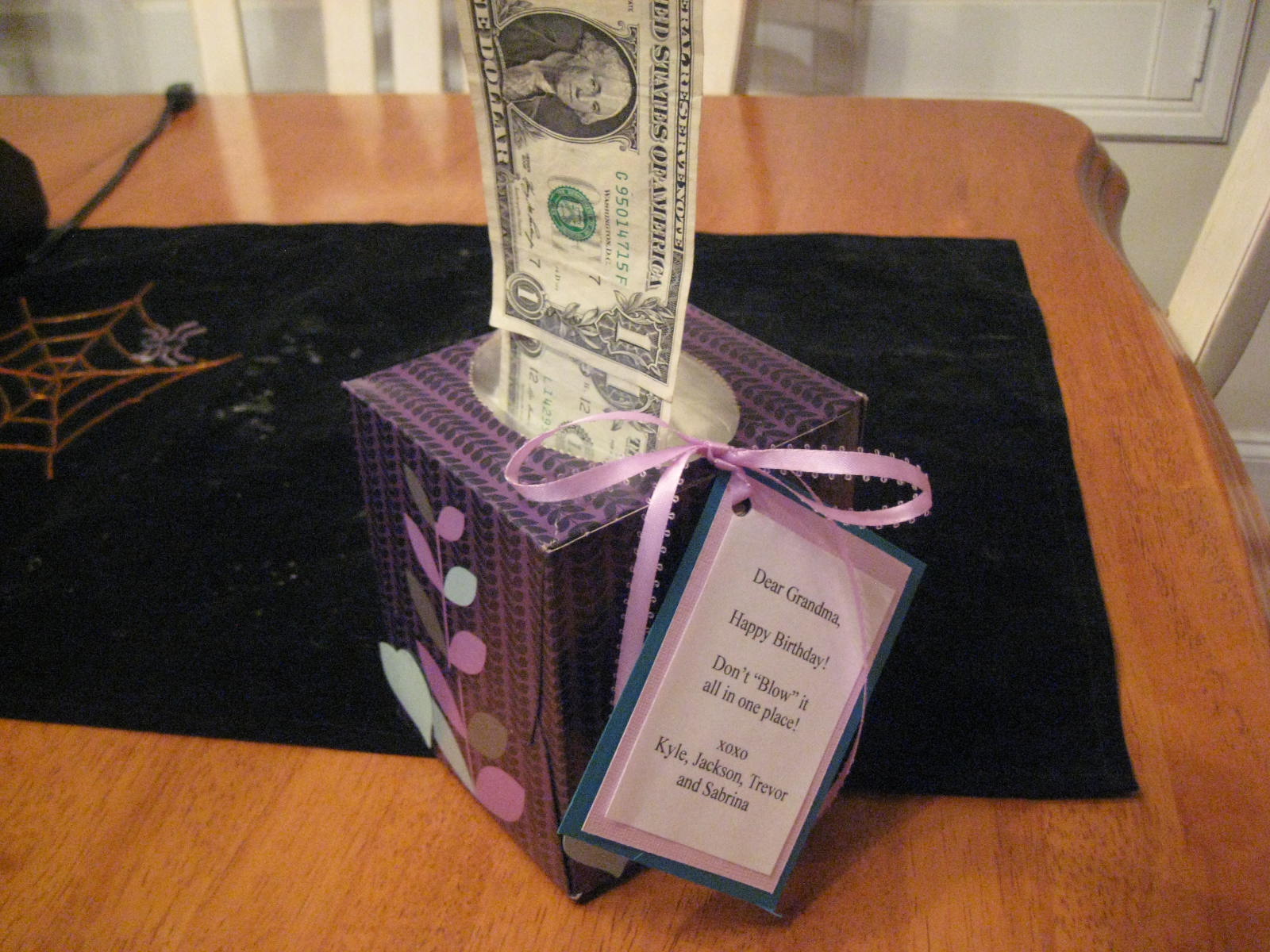 Creative Party Ideas By Cheryl Don t Blow It All In One Place Cash 