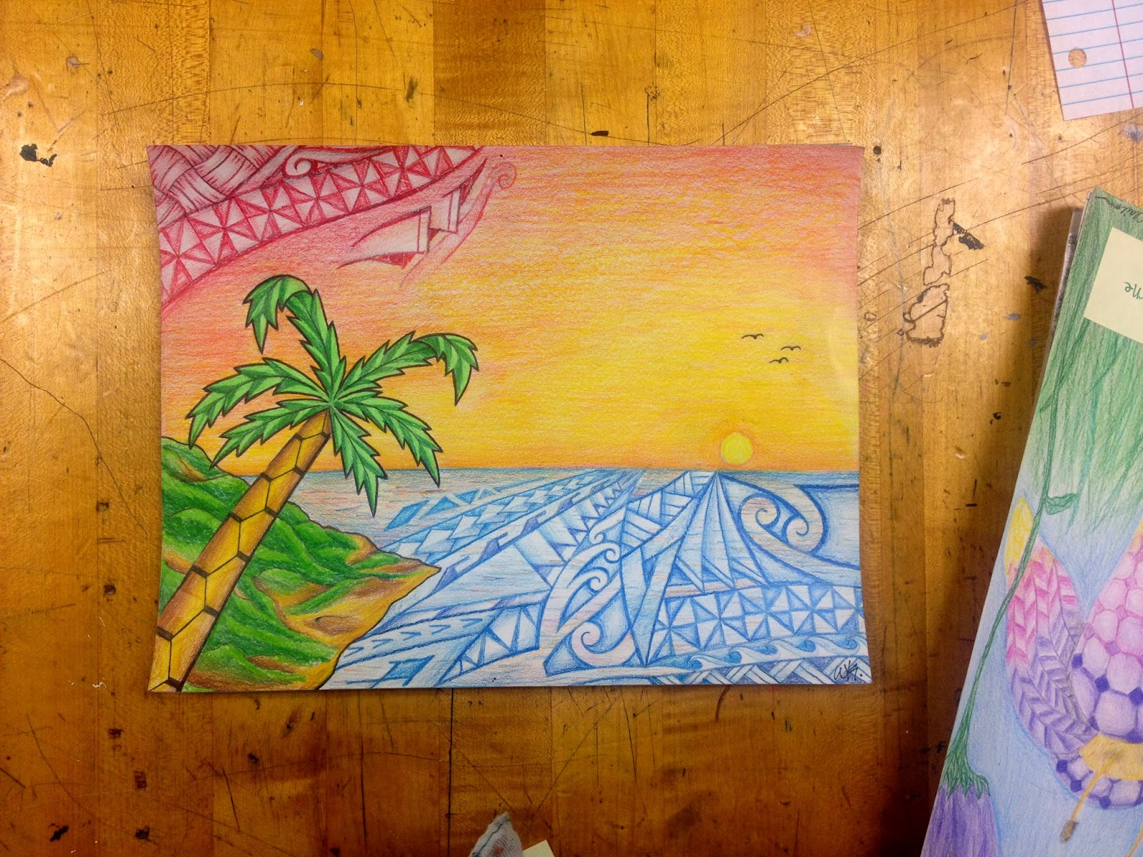 creat[ed] Art Studio 508 in Tessellations High School Art Lessons