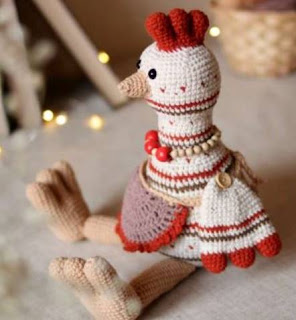 PATRON GRATIS GALLINA AMIGURUMI 45240