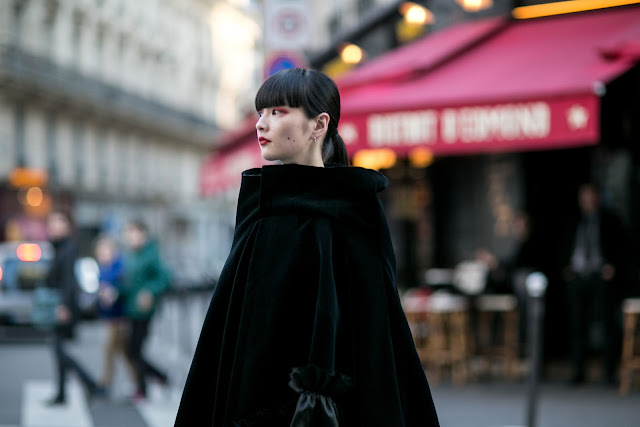 秋元梢 @akimoto_kozue during fashion week 