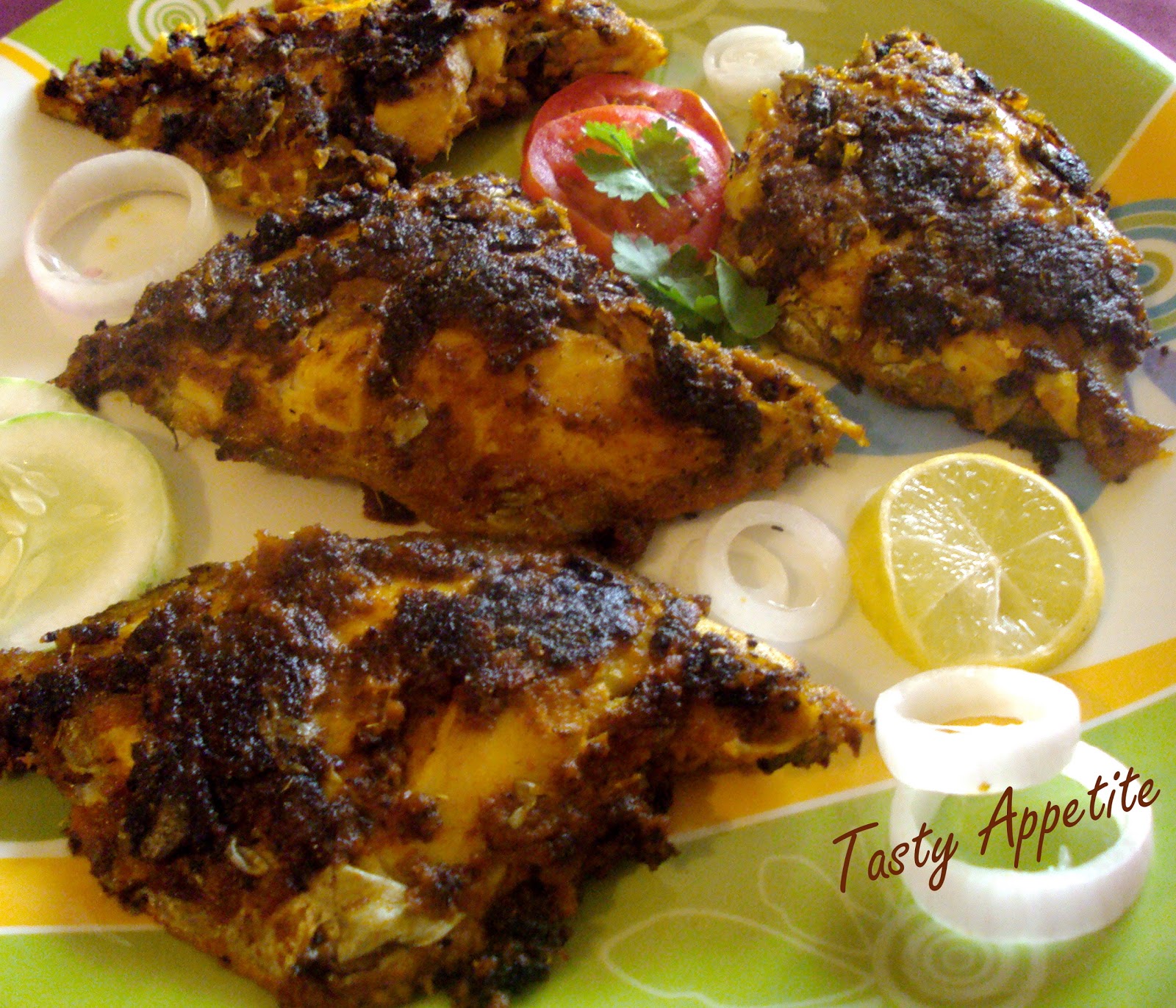 Spicy Fish Fry Indian Style / Vavval Meen Varuval / Butter Fish Fry