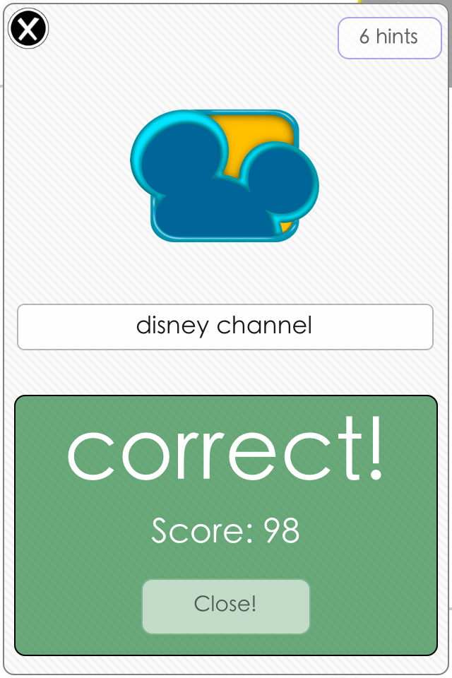 Logos Quiz iPad Game disney channel