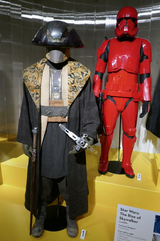 Star Wars: The Rise of Skywalker Lando Calrissian and Sith Trooper costumes Rise of Skywalker Lando Calrissian Sith Trooper costumes