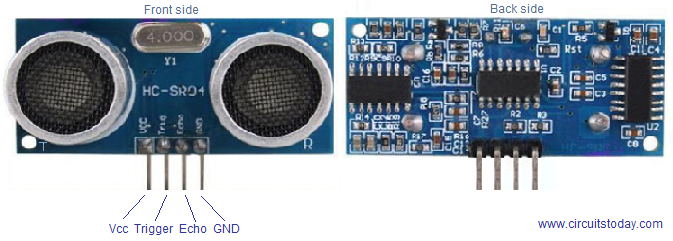 Ultrasonic range finder using 8051 | electronics