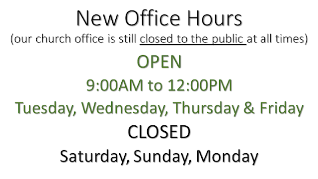 New Church Office Hours new-church-office-hours