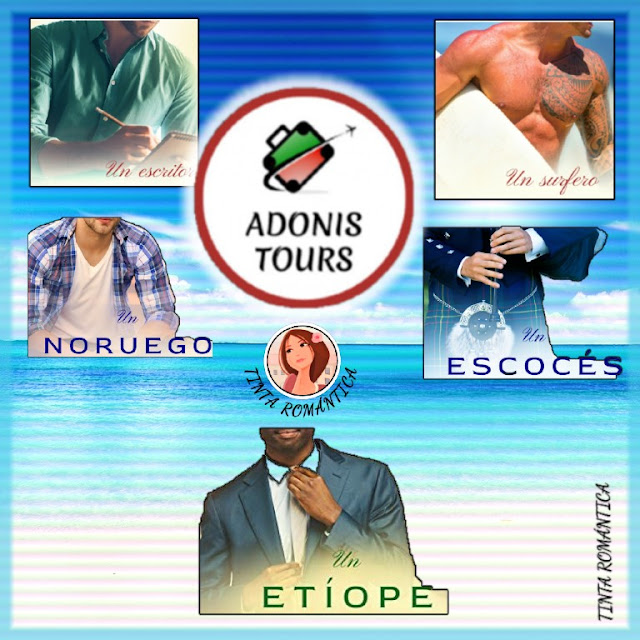 SERIE "Adonis Tours" libros novela romantica SERIE "Adonis Tours" libros novela romantica