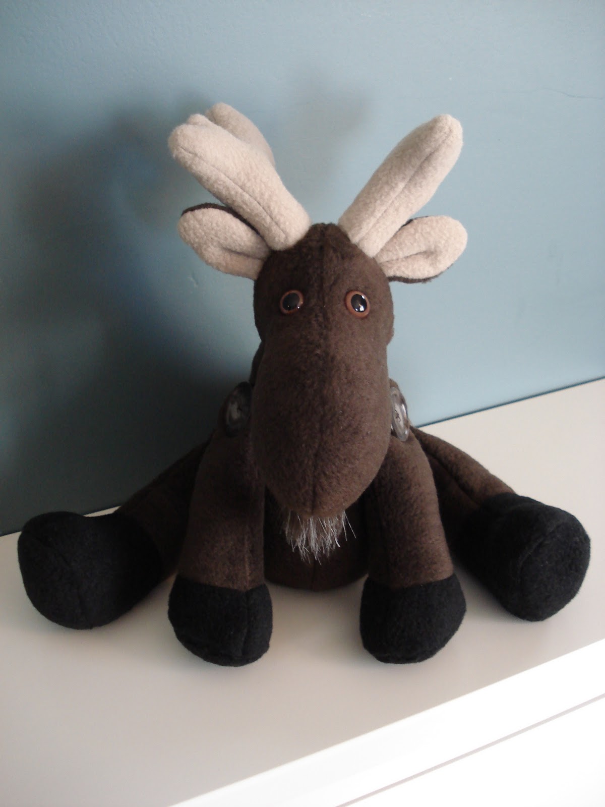 Fleece Menagerie Moose named Jameel (SOLD)