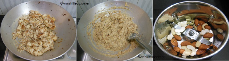 How to make Bread Halwa- Step 3