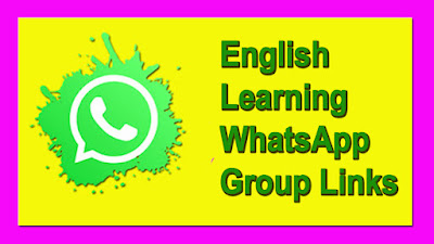 English Learning WhatsApp Group Links