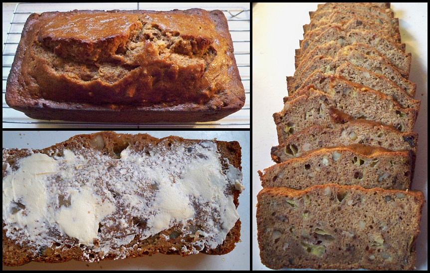 Caitie Cakes: Healthy Whole Wheat Banana Nut Bread
