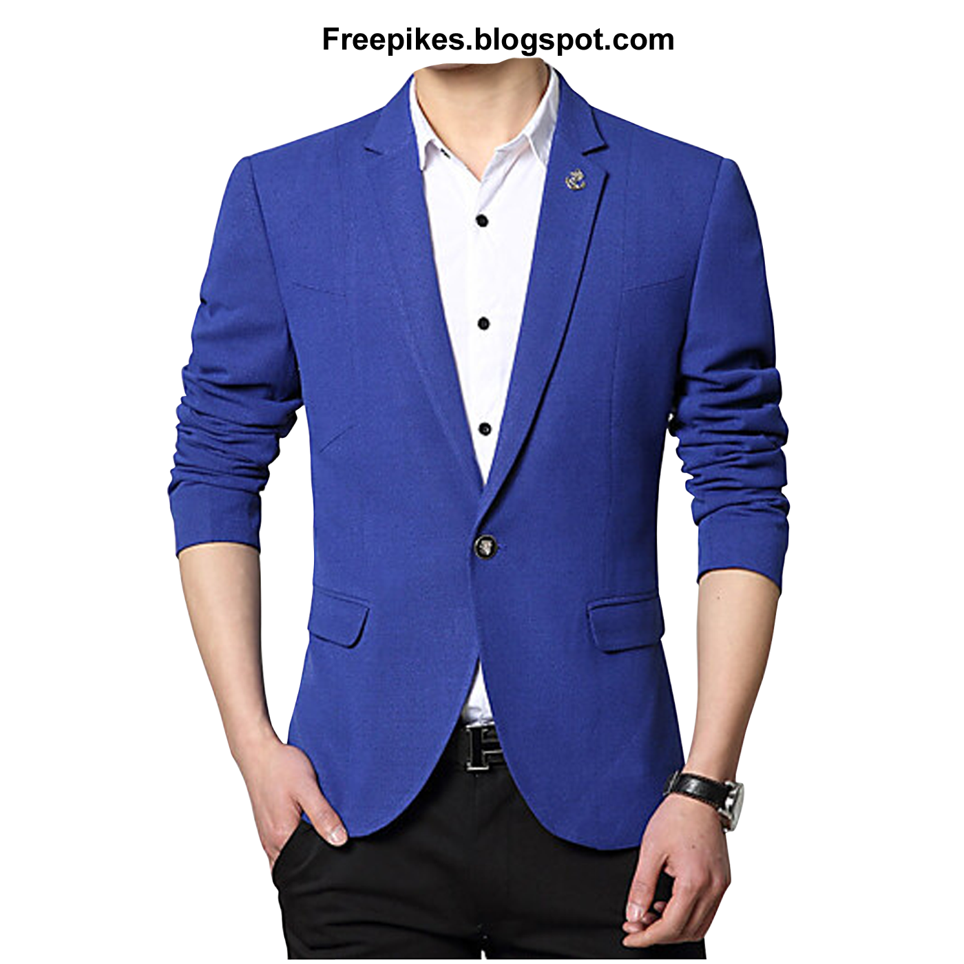 PSD Dress in Blue Color - Mens Coat Dress ~ FreePikes
