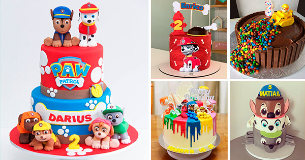 🎂 Tartas de Cumpleaños de Paw Patrol