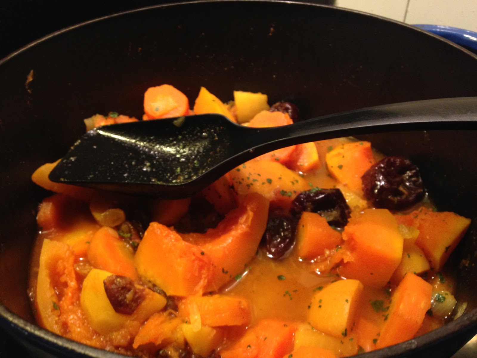 Le cresson gourmand Légumes d'hiver façon tajine