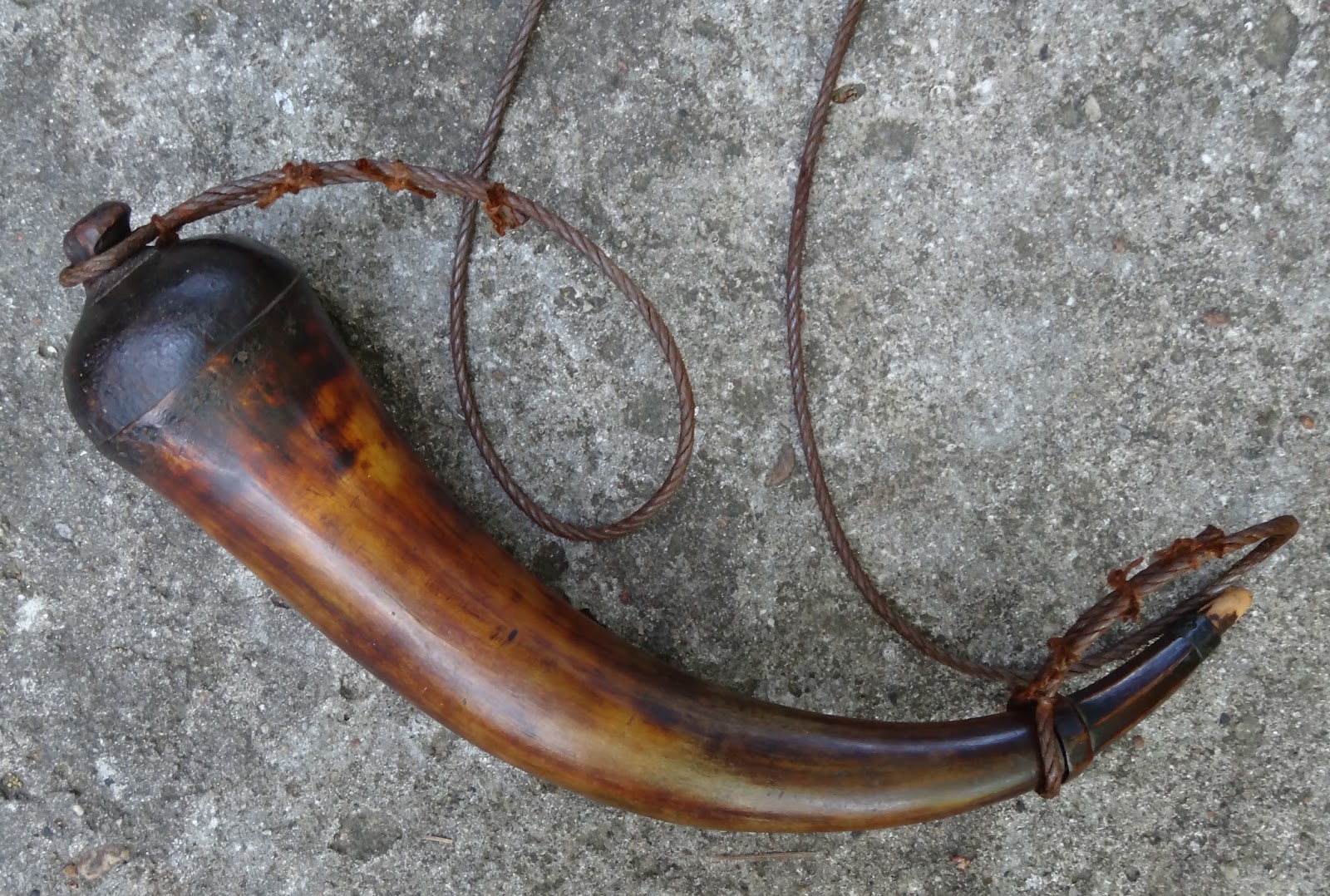 Contemporary Makers Antique Powder Horn