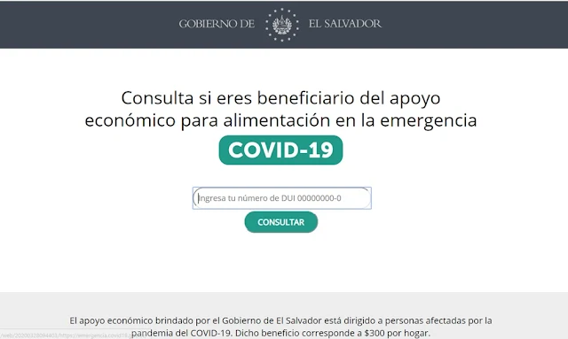 Bono 300 dólares de El Salvador: CONSULTA AQUÍ con tu DUI y entérate si eres beneficiario