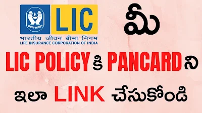 Link Your PAN To Your LIC Policies