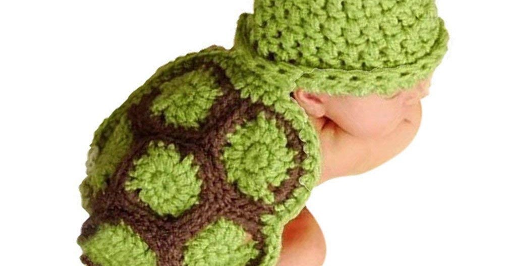 Baby Turtle Crochet Costume