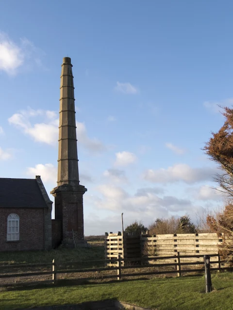 Historic chimney at the Wexford Wildfowl Reserve