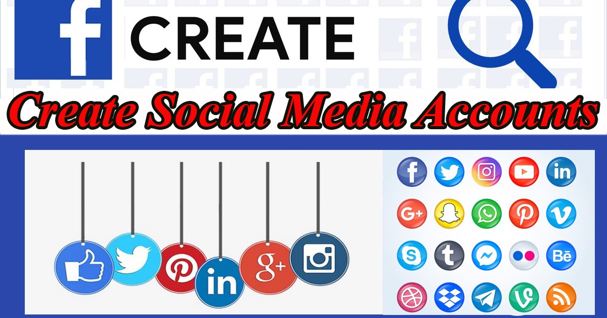 create social media accounts I will create and optimize professionally social media business