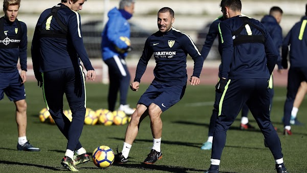 Málaga, entrenamiento hoy y rueda de prensa de José González