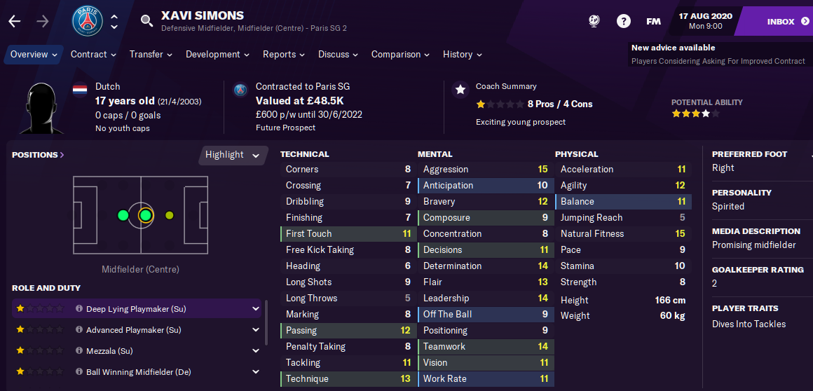 Football Manager 2021 PSG 4-3-3 Tactic | Team Guide | FM21 | FM Blog