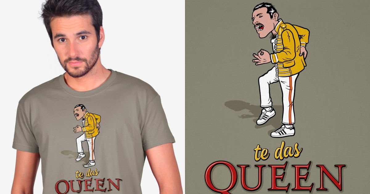 Sólo Pienso En Camisetas: Camiseta das Queen" nuevo de El Señor Miyagi