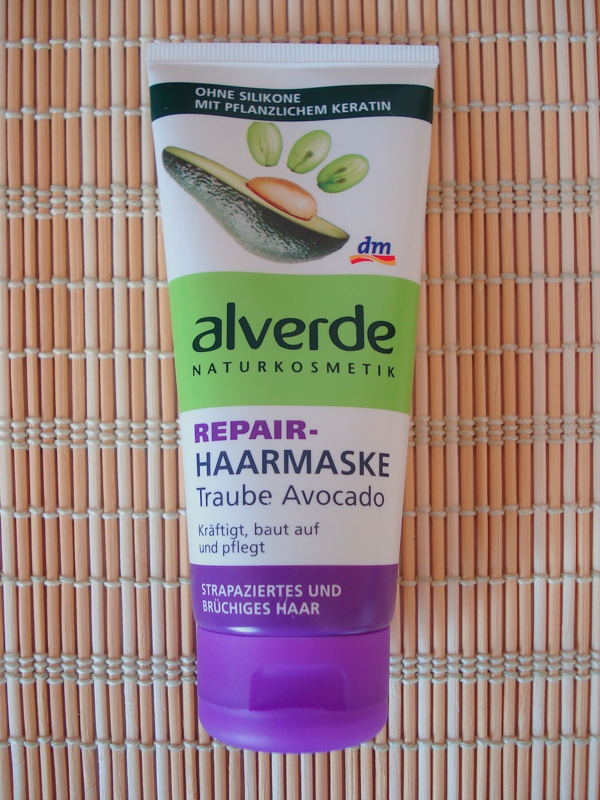 HaveATeaTimeBreak: Review | alverde Repair-Haarmaske Traube Avocado
