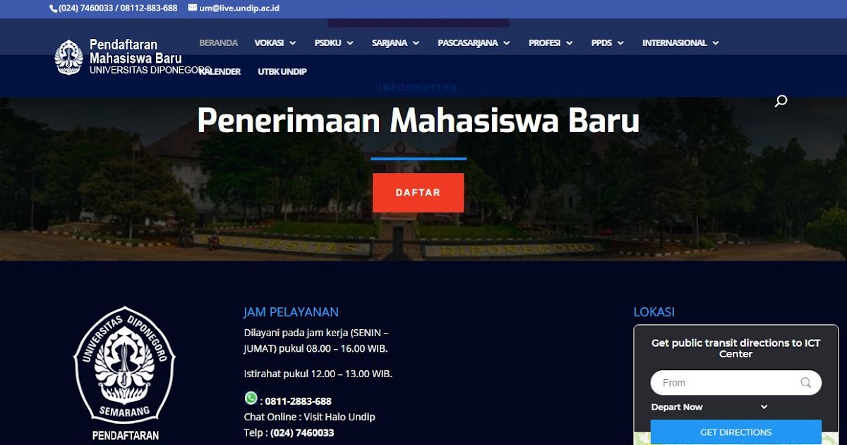 Cara Daftar Jalur Mandiri Undip 2021 Yusuf Studi