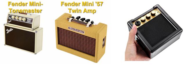 Mini Amplificadores para Guitarra Eléctrica Stack y Combo