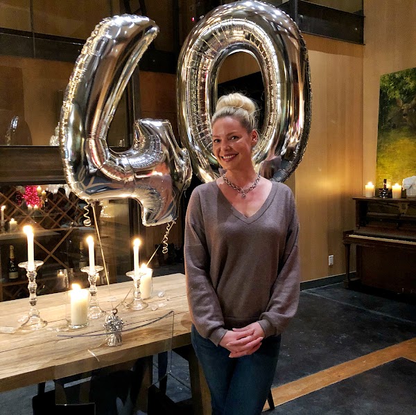 Katherine Heigl está muy emocionada por cumplir 40 años