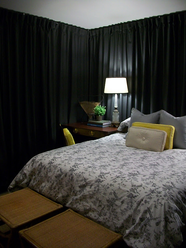 A Girl in the World: Master Bedroom Drapery