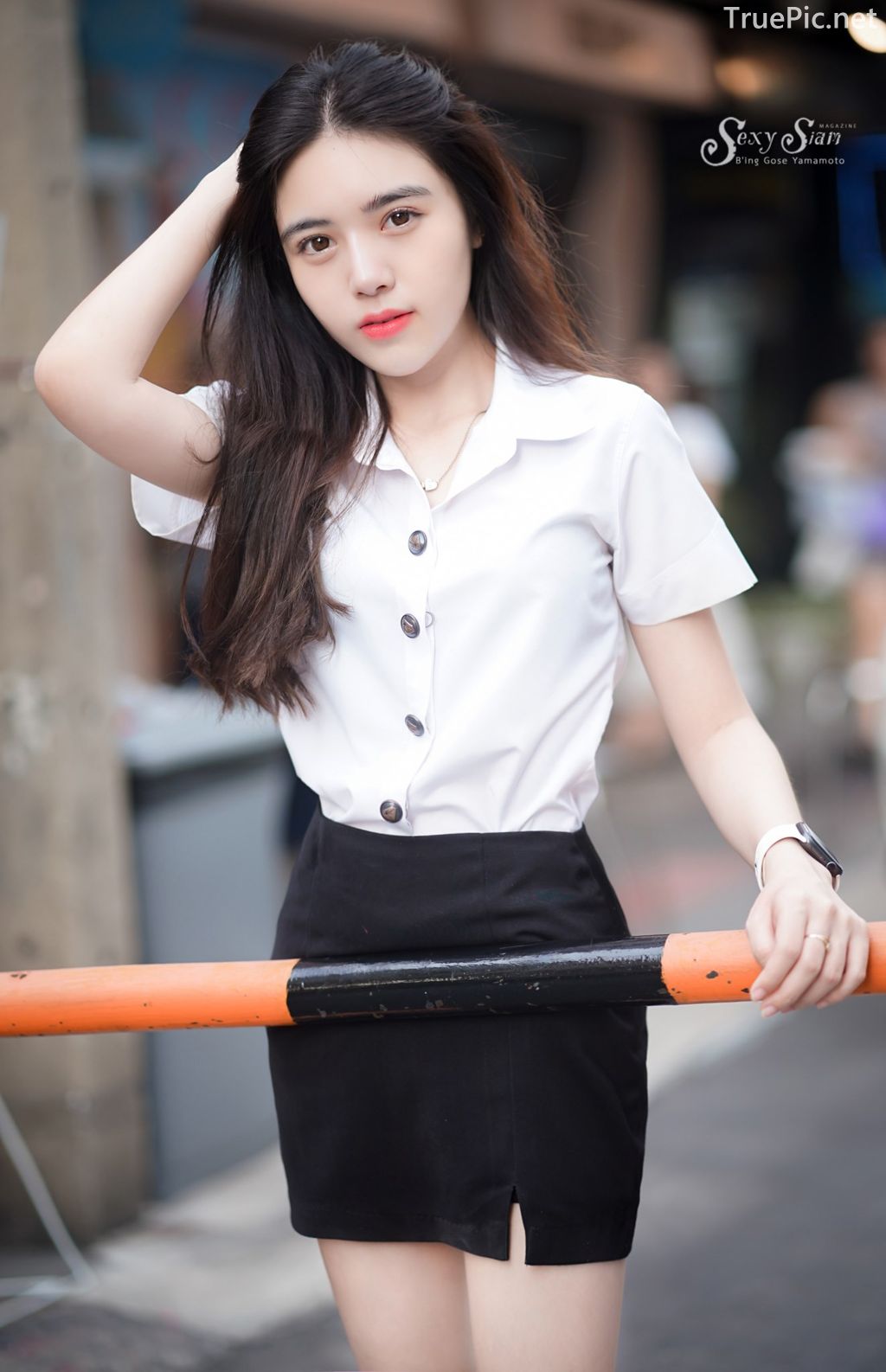 Thailand beautiful girl - Chonticha Chalimewong - Thai Girl Student uniform - TruePic.net - Picture 17